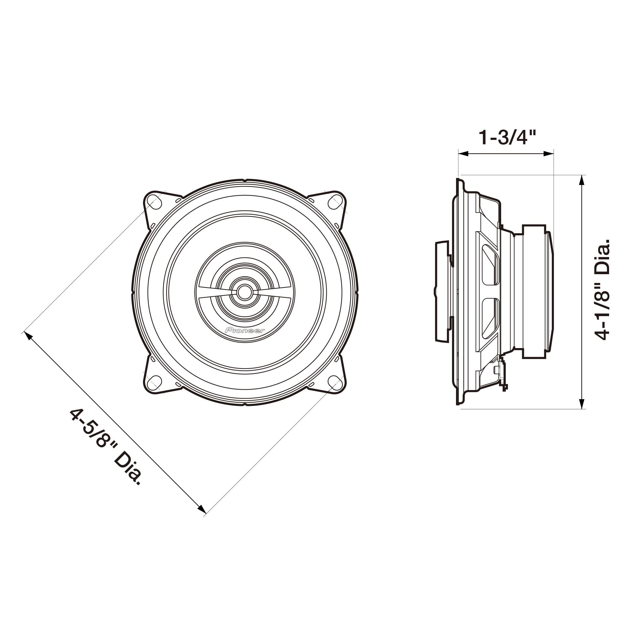 Pioneer TS-G400 - Image 4