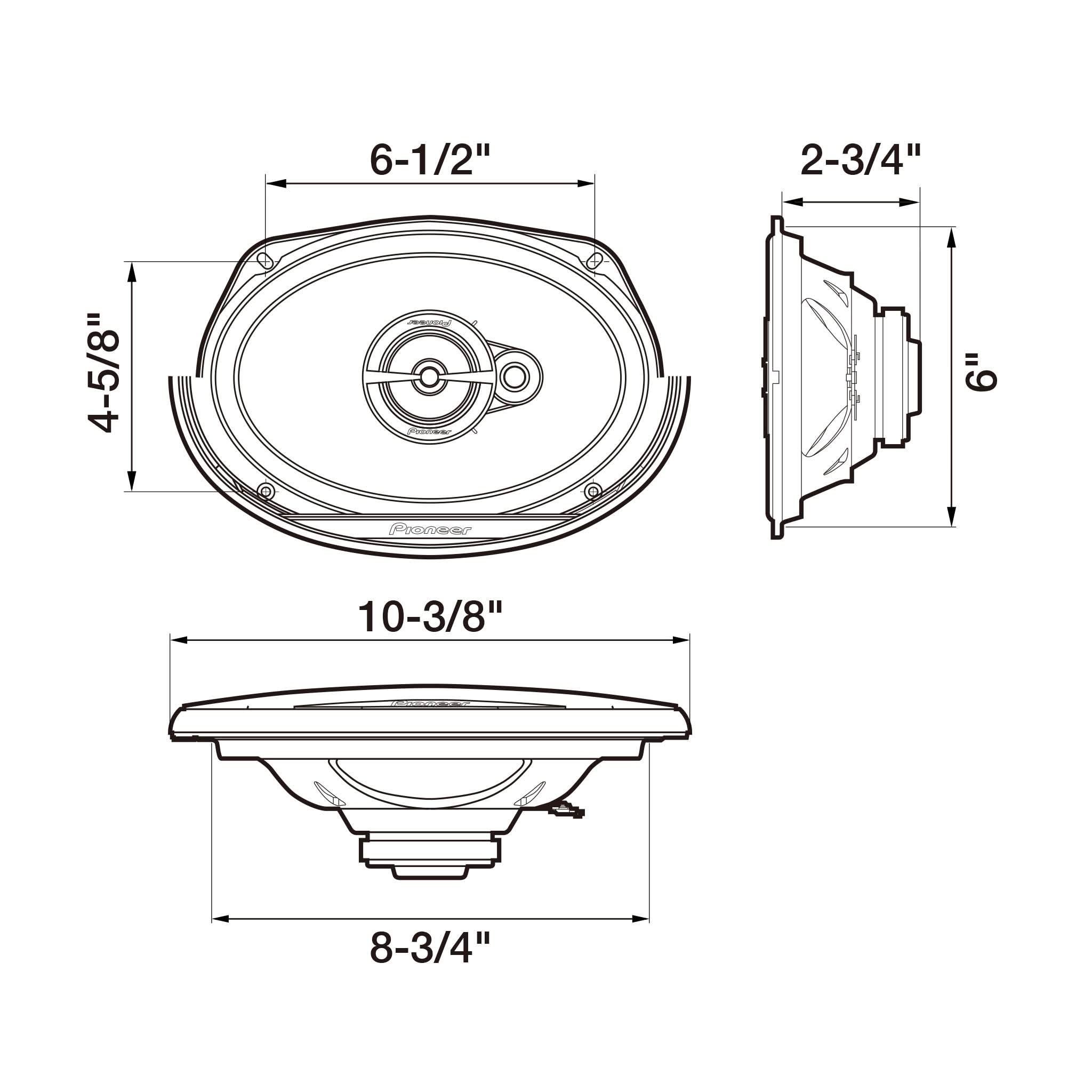 Pioneer TS-G690 - Image 4