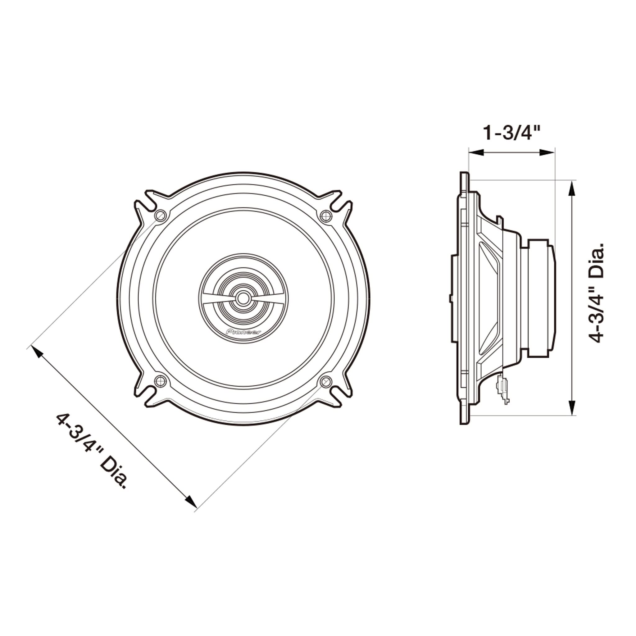 Pioneer TS-G1320S - Image 4